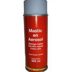 Mastic en aérosol 400 ml coloris gris