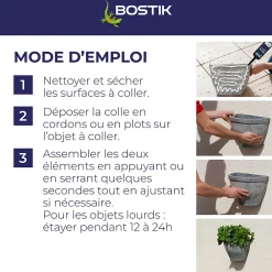 Bostik Colle-Mastic hybride polymère haute performance Fixpro conditions extrêmes 290 ml