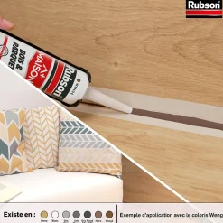 Rubson Colle Carrelage-Mastic pour parquet RAL7016 280ml