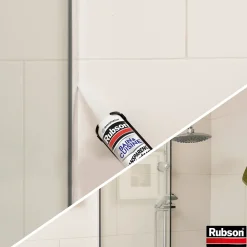 Rubson Mastic Bain&Cuisine Expert Anti-moisissures transparent cartouche 280ml