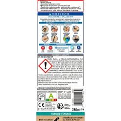 Rubson Mastic, Cartouche Joint Et Silicone-Mastic Bain&Cuisine inox cartouche 280ml