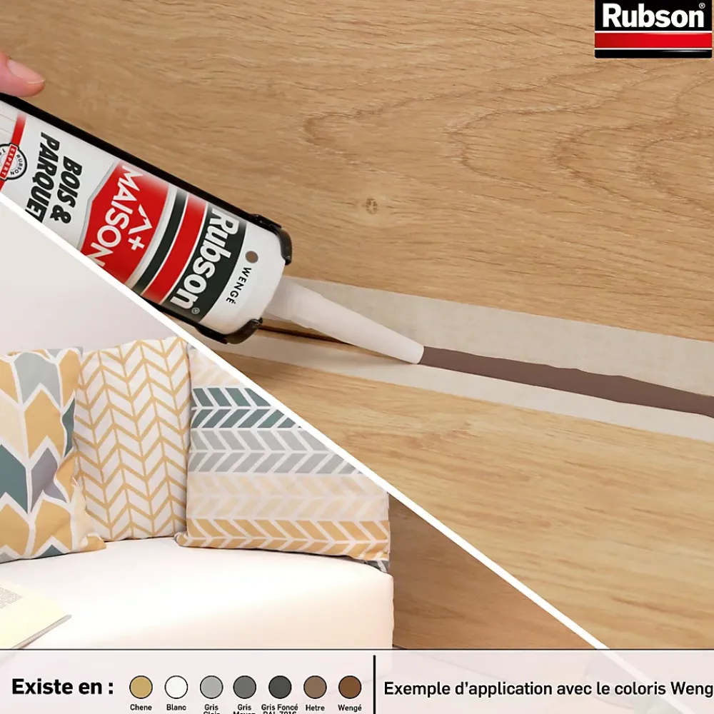 Rubson Mastic parquet clair 280ml