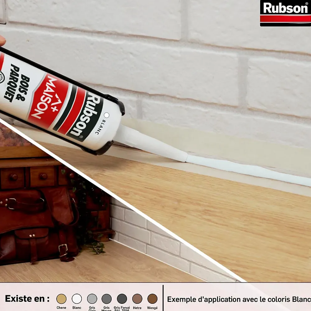 Rubson Mastic parquet clair 280ml