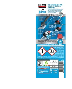 Rubson Mastic, Cartouche Joint Et Silicone-Mastic Sanitaire Je Jointe blanc MSP 200ml