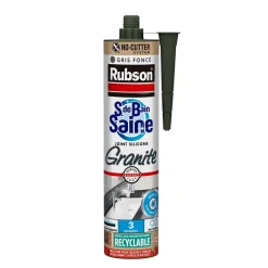 Rubson Mastic, Cartouche Joint Et Silicone-Mastic Sanitaire Salle de bains Saine granite cartouche 280ml