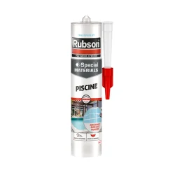 Rubson Mastic, Cartouche Joint Et Silicone-Mastic Special Materials Piscine transparent cartouche 280ml