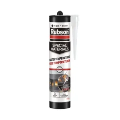 Rubson Mastic Special Materials Hautes Températures noir cartouche 280ml