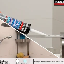 Rubson Mastic salle de bain Jointe&Colle 280ml