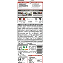 Rubson Mastic, Cartouche Joint Et Silicone-Mastic vitrier coloris blanc 280ml