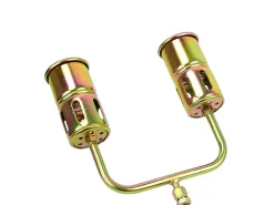 Importdistrib MAX-2 Chalumeau Gaz Professionnel Pour Chauffage et Brûlage - Deux Buses Parallèles 60 Mm