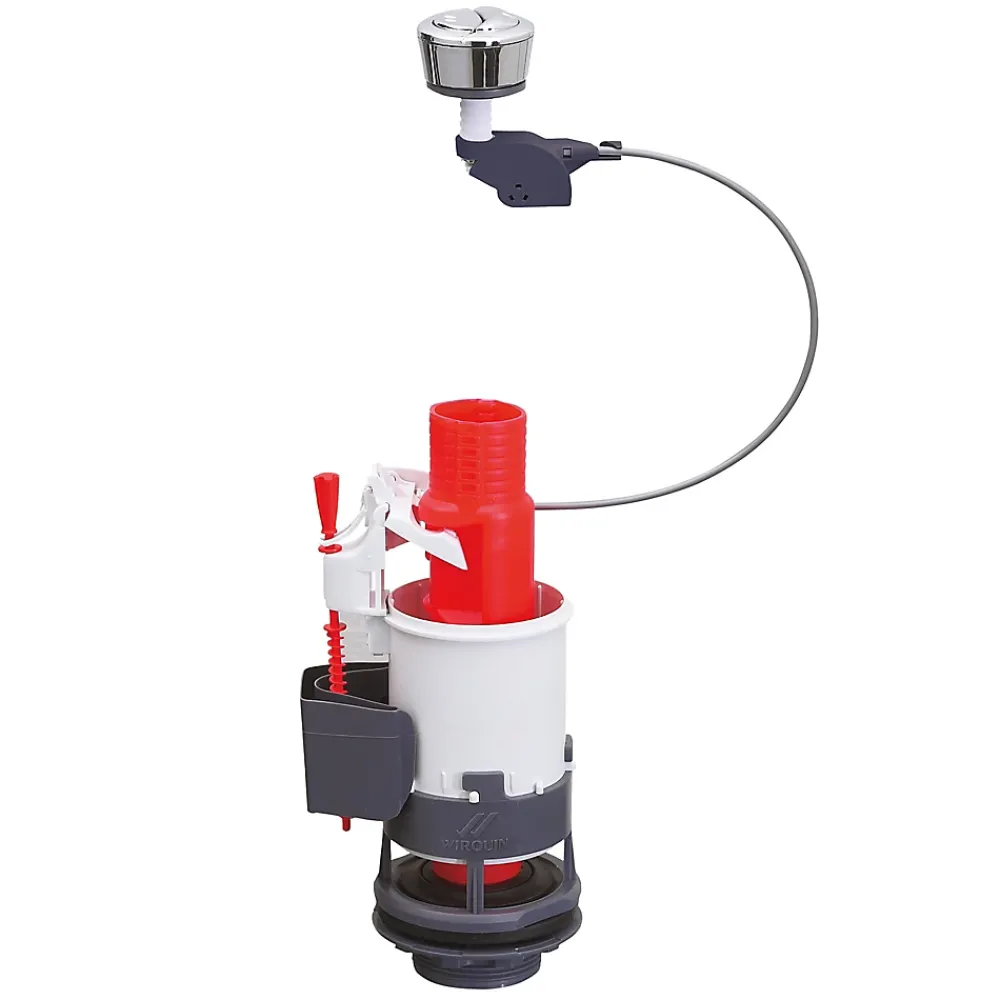 Wirquin Mécanisme De Chasse D'Eau-Mécanisme de chasse d'eau double chasse 3L/6L MW2 + câble