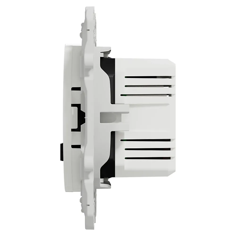 Schneider Electric Prise Encastrable-Mécanisme double chargeur usb A + C 12W Odace blanc