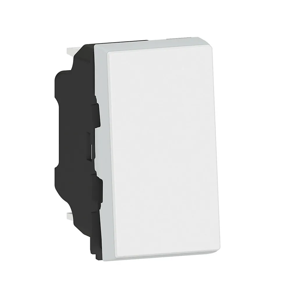 Legrand Mécanisme interrupteur va-et-vient Mosaïc blanc