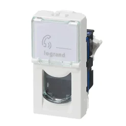 Legrand Prise Encastrable-Mécanisme prise RJ45 cat6 1 module Mosaïc