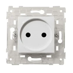 Colours Mécanismes 2 prises Kalya blanc glossy