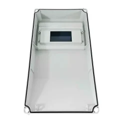 Ide Tableau Électrique Pré-Équipé-178m - Coffret étanche Ip67 Pour Prise - 1 Rangée De 9 Modules - Pryma