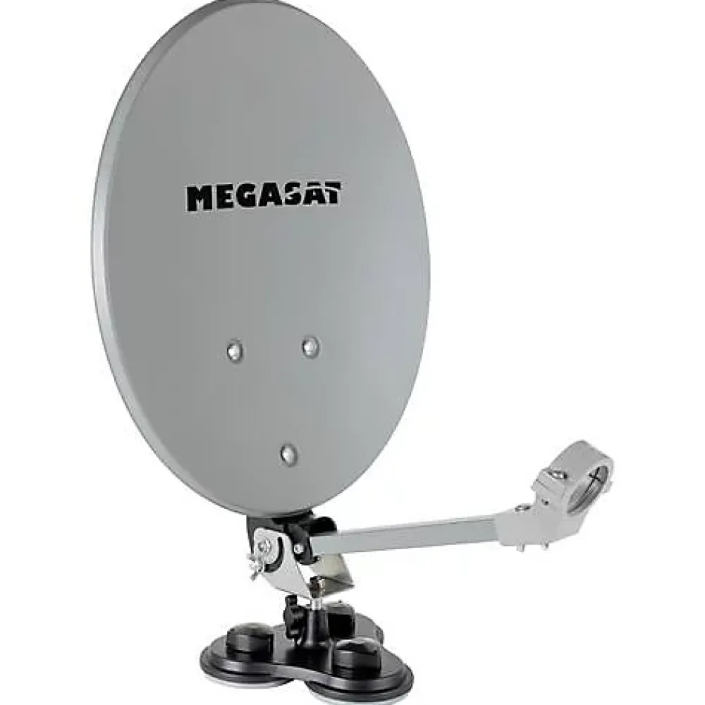 Megasat Antenne, Parabole Et Fixation-Kit satellite camping 35 cm avec récepteur HDMIHD510 (1500081)
