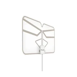 Meliconi Antenne, Parabole Et Fixation-- Antenne TV d'intérieur FLEXI - Signaux numériques DVBT/DVBT2 - Filtres 4G 5G - Enroulable et facile à transporter