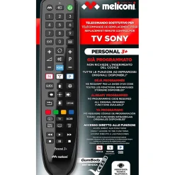 Meliconi Décodeur Tnt, Télécommande Et Transmetteur-Télécommande spécifique PERSONAL3+