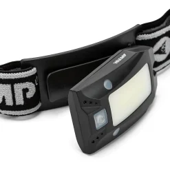 Velamp METROS: lampe frontale rechargeable, 150 lm. Interrupteur sans contact