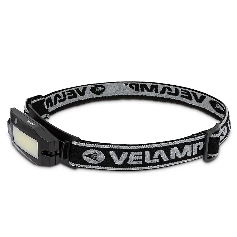 Velamp METROS: lampe frontale rechargeable, 150 lm. Interrupteur sans contact