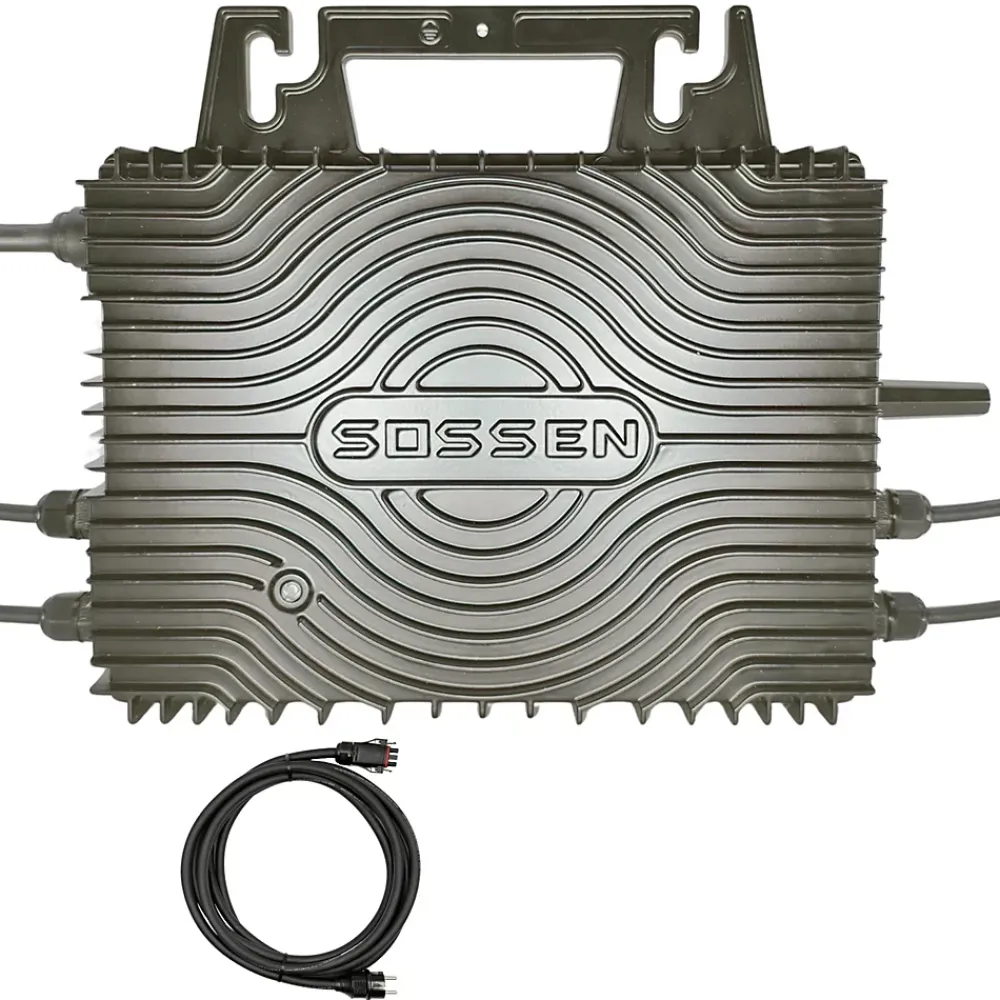 Sossen Station Électrique-Micro-onduleur 1000W Wifi + Câble AC 5m