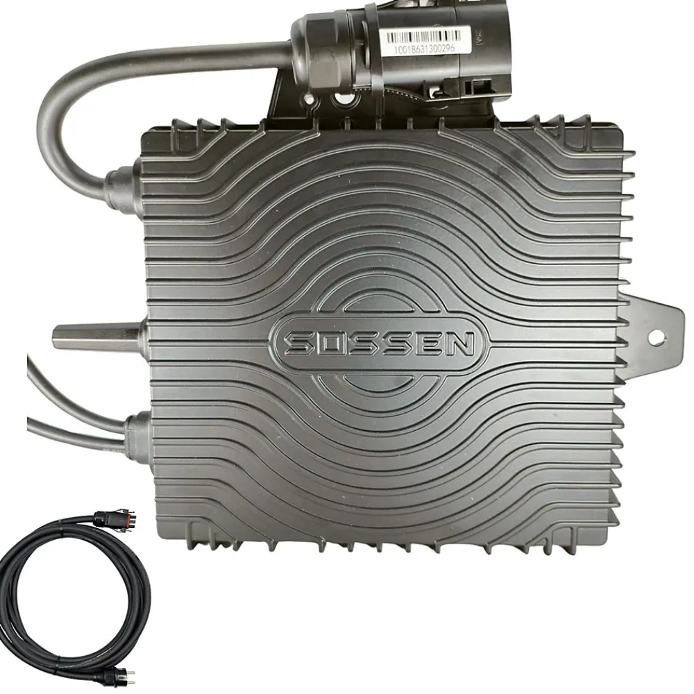 Sossen Station Électrique-Micro-onduleur 500W Wifi + Câble AC 5m