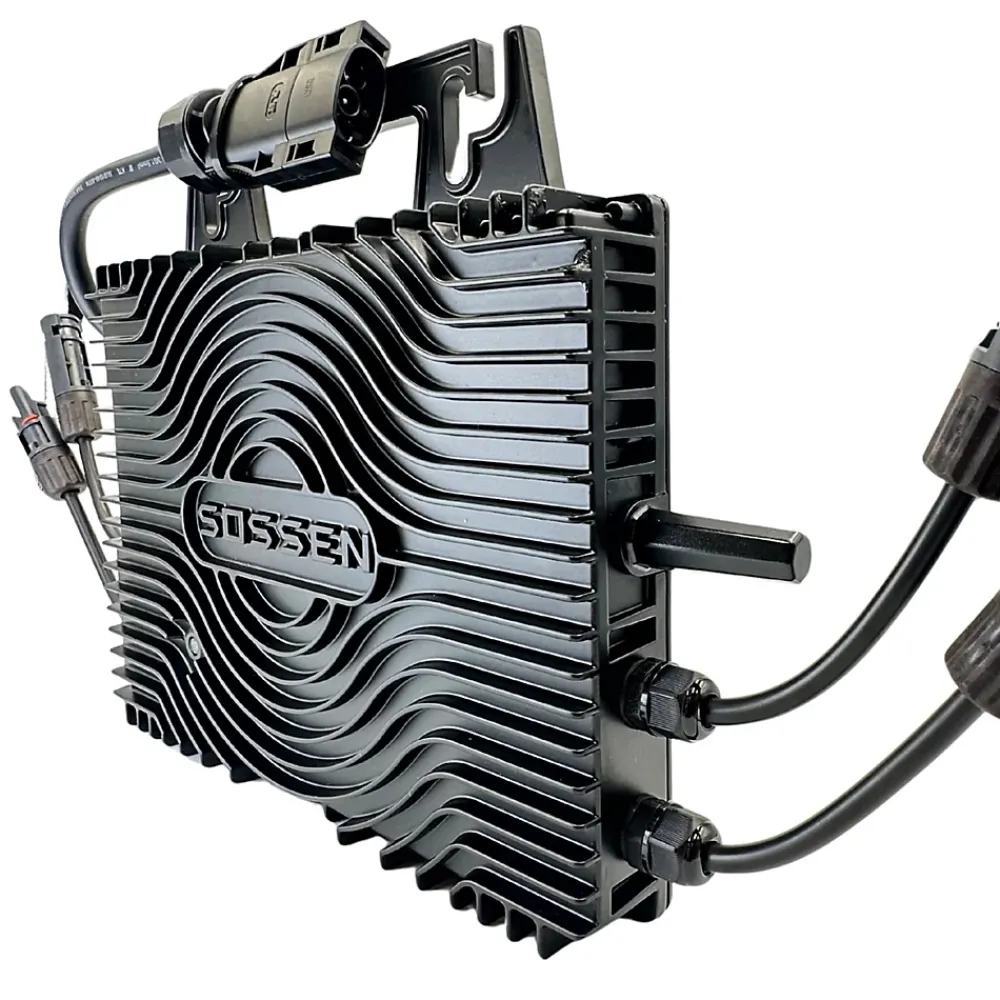 Sossen Micro-onduleur 1000W Wifi + Câble + Rallonges