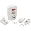 Velamp Mini alarme avec détecteur de présence et deux télécommandes. Blanc