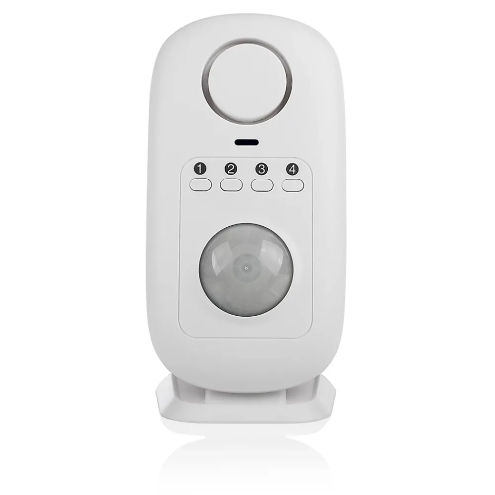 Smartwares Alarme Sans Fil-Mini-alarme avec détection de mouvement IRP avec sirène et clavier
