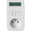 LAP Prise Programmable-Minuterie digitale intérieure à programmation hebdomadaire blanc