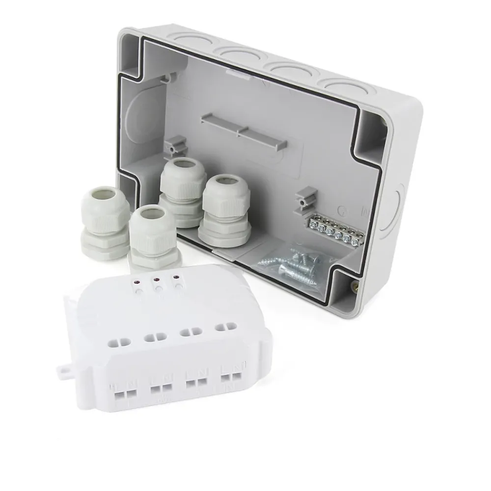 Dio Connected Home Routeur Et Extension Wifi-Module 3 canaux IP56 - 1 entrée + 3 sorties - DiO