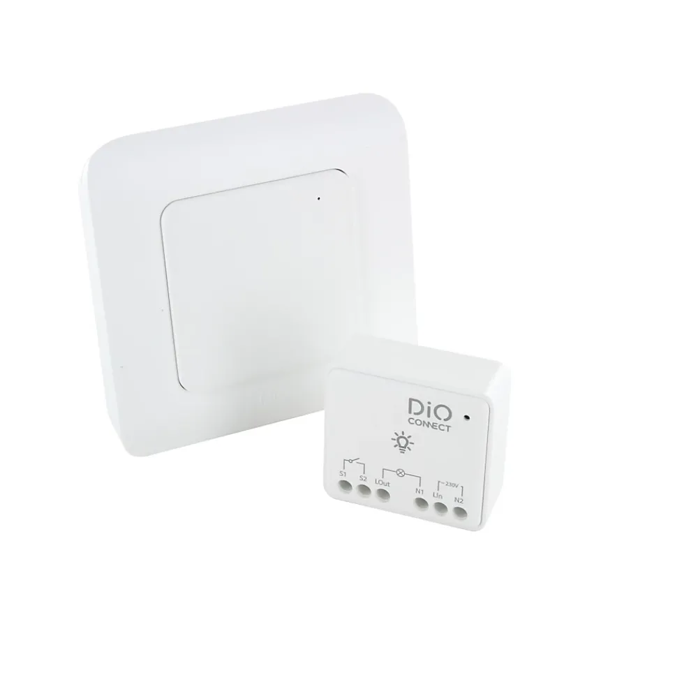 Chacon Module éclairage connecté wifi + 1 interrupteur Dio connect