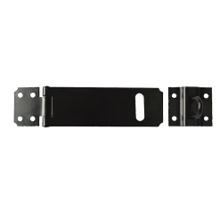 Smith & Locke Loquet, Targette Et Moraillon De Porte-Moraillon et demi-anneau Noir 120 mm