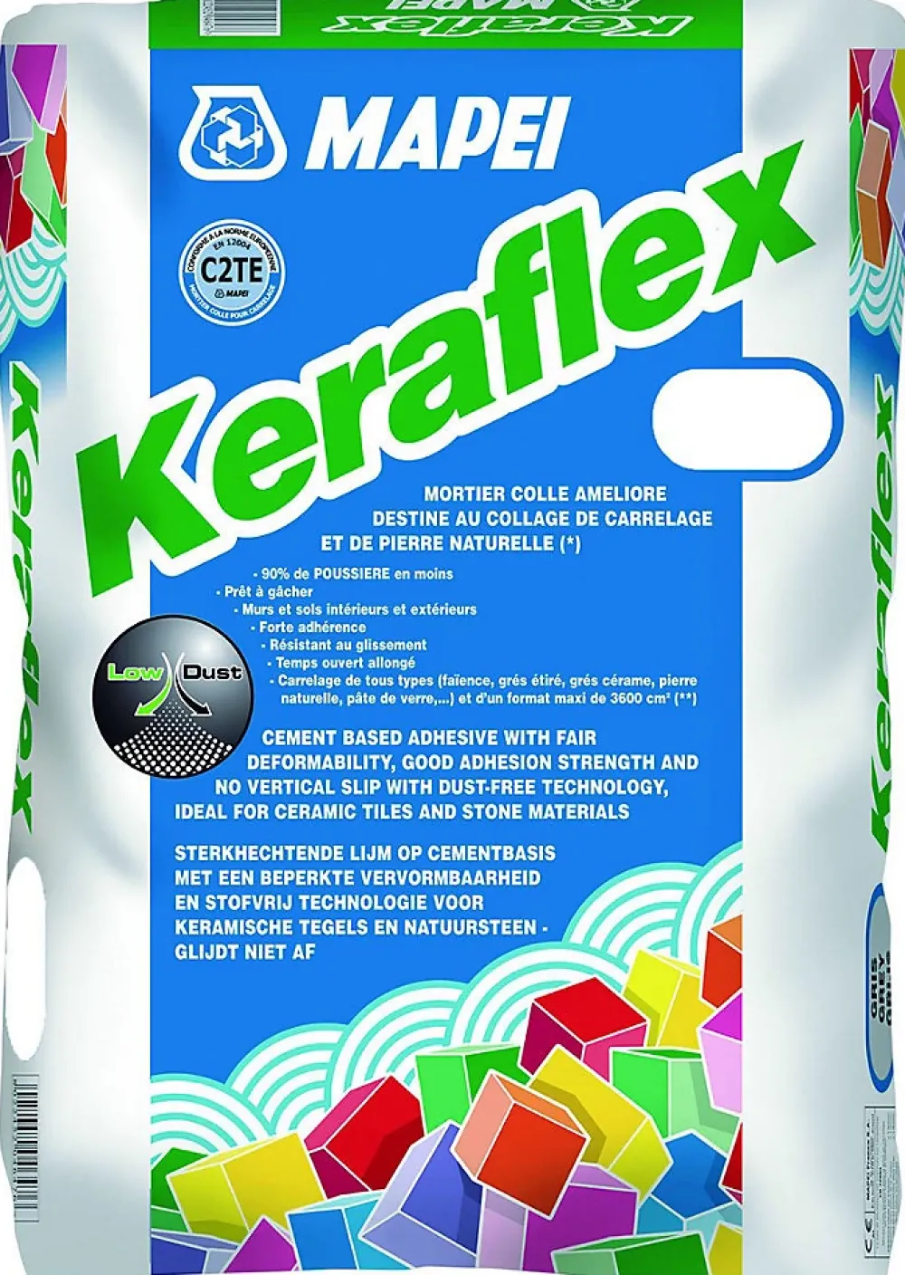 Mapei Mortier colle KERAFLEX - Blanc - sac de 25kg