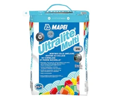 Mapei Mortier colle ULTRALITE MULTI - Blanc - sac de 15kg