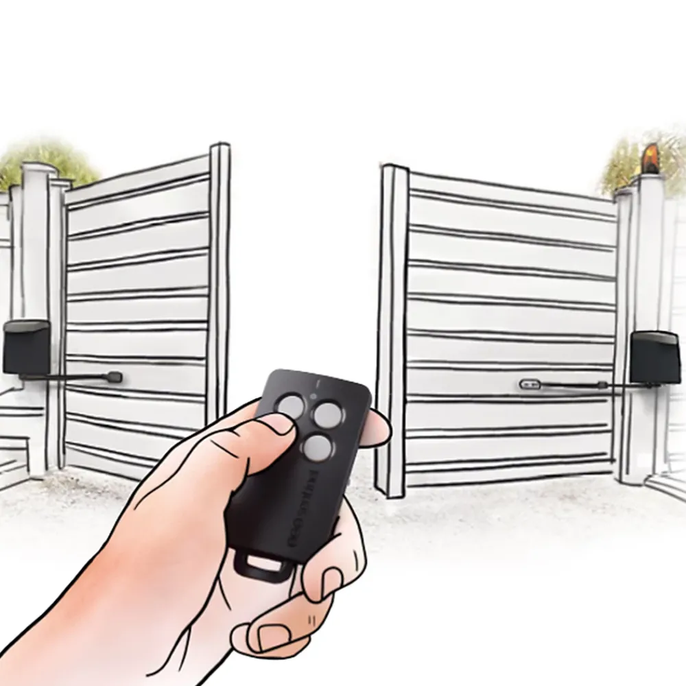 SCS Sentinel Motorisation De Portail-Motorisation à bras articulés OpenGate2 pour portail battant