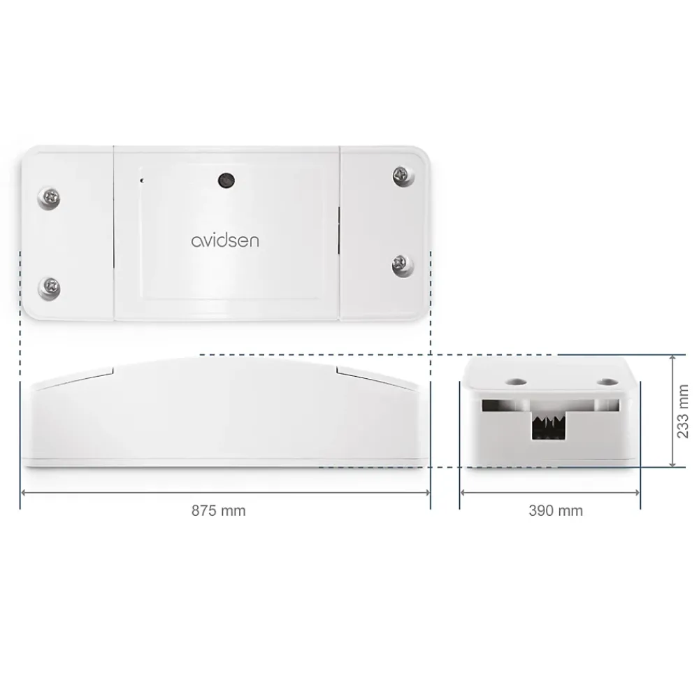 Avidsen Motorisation De Porte De Garage-Motorisation connectée porte de garage STRÖMMA 600, max 75kg, guidage par chaîne