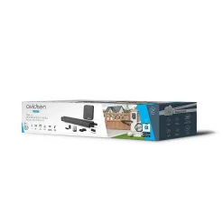 Avidsen Motorisation De Portail-Motorisation connectée pour portail à battants Teha Connect + batterie de secours + digicode + 2 télécommandes supp.