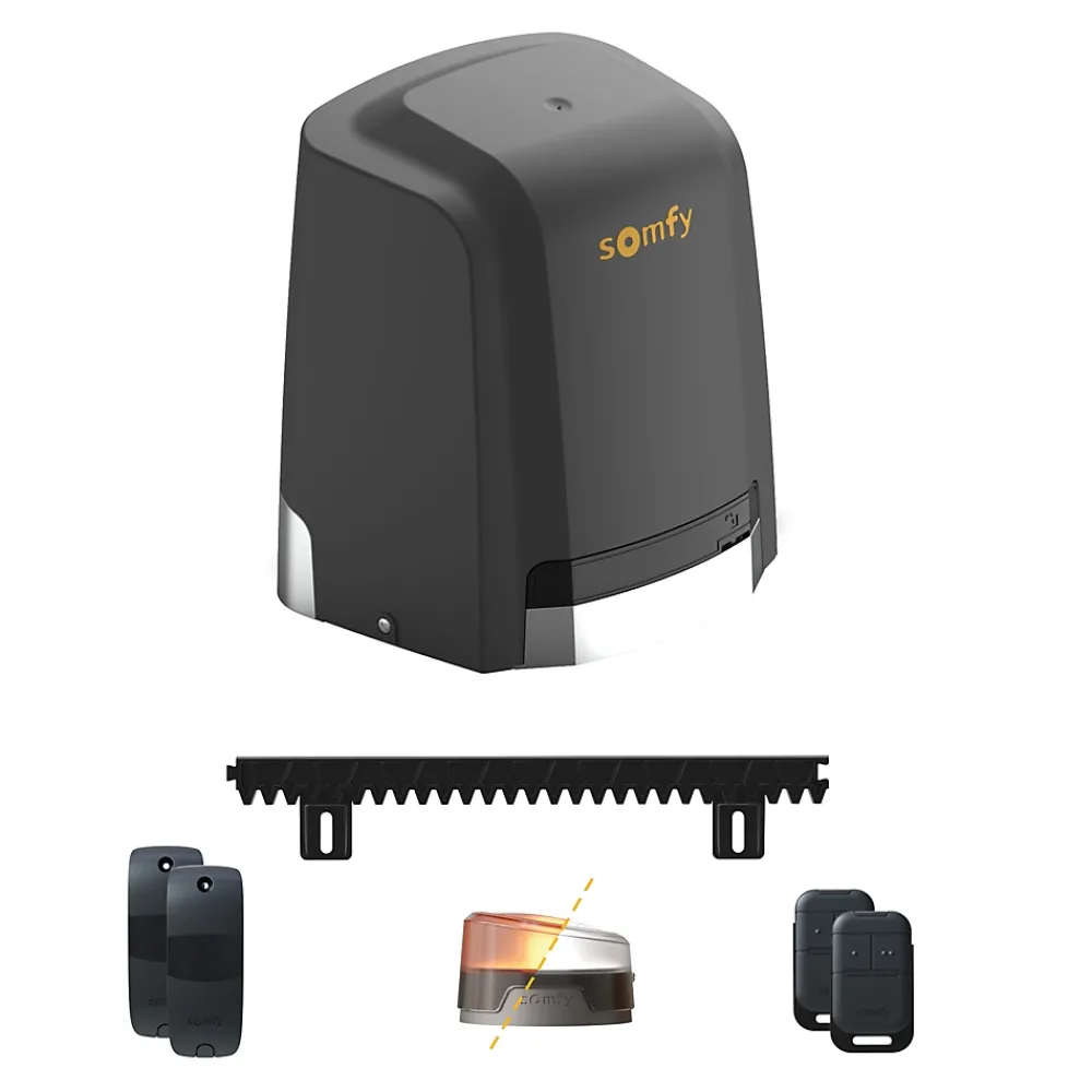 Somfy Motorisation de portail coulissant Slidymoove 600 flash