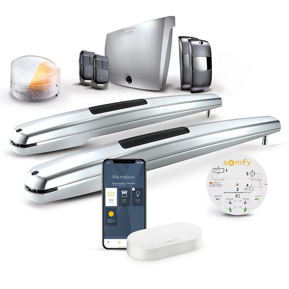 Somfy Motorisation de portail à vérins Exavia Star Connect