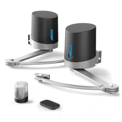 Avidsen Motorisation pour portail à battants ORANE SE + kit solaire + 2 télécommandes supplémentaires (3 en tout)
