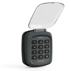 Avidsen Motorisation solaire Zenia SE avec digicode pour portail coulissant