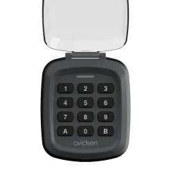 Avidsen Motorisation solaire Zenia SE avec digicode pour portail coulissant