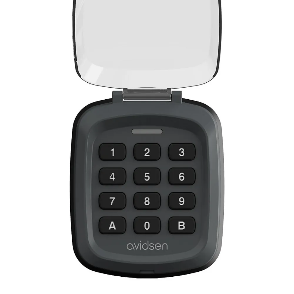 Avidsen Motorisation solaire Zenia SE avec digicode pour portail coulissant