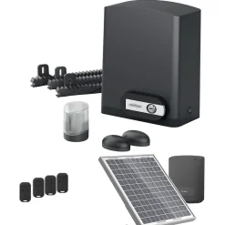 Avidsen Motorisation De Portail-Motorisation solaire Orea 550 pour portail coulissant