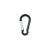 Vis Express Mousqueton POMPIER 6X60 Noir Aluminium - 5 pièces