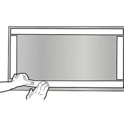 CQFD Tôle-Mousse adhésive double face extérieure (spécial tôles) 19 mm x 6 m