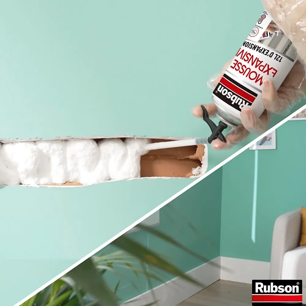 Rubson Mousse expansive aérosol multi-usages 12L