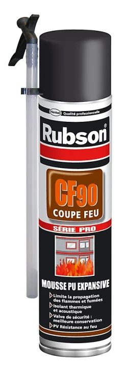 Rubson Mousse expansive CF90 Coupe Feu aérosol 600 ml